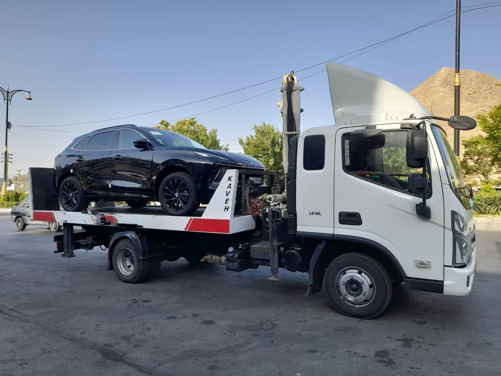 حمل خودرو با کفی خودروبر در شاهرود