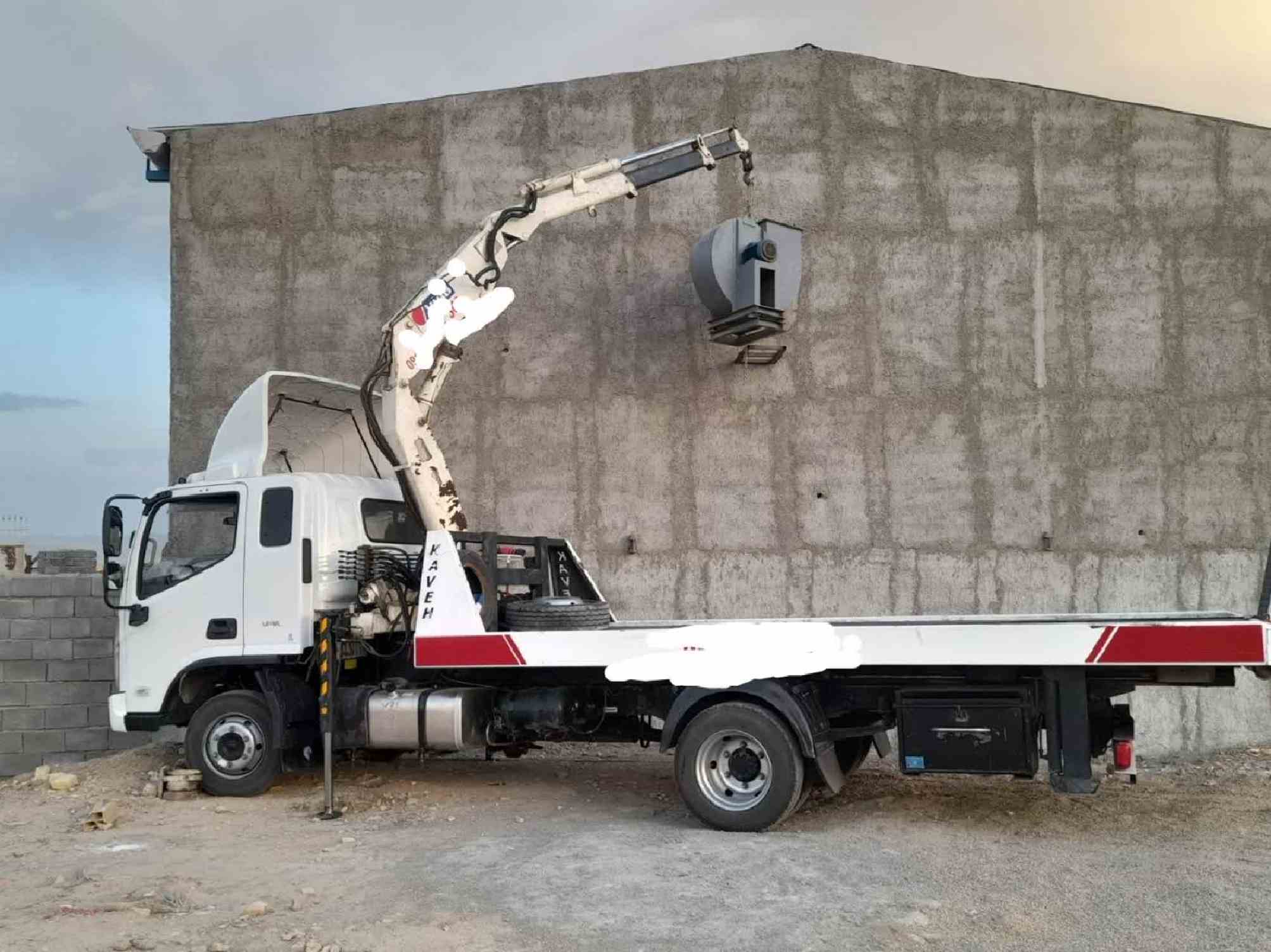 جرثقیل شاهرود برای حمل خودرو