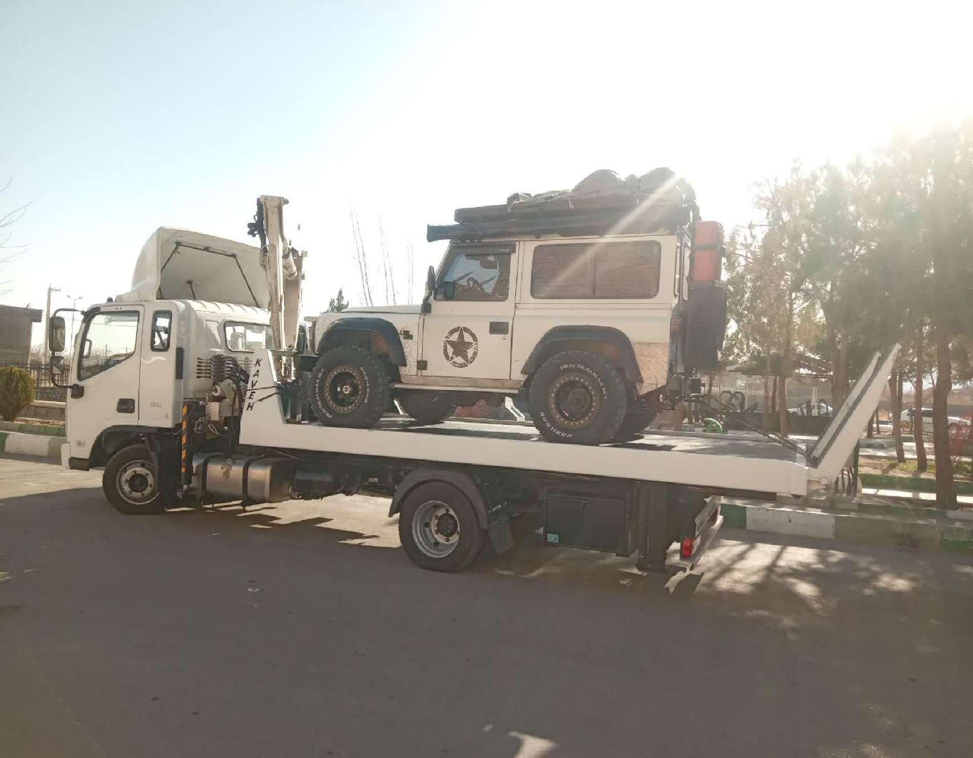 حمل خودرو با خودروبر